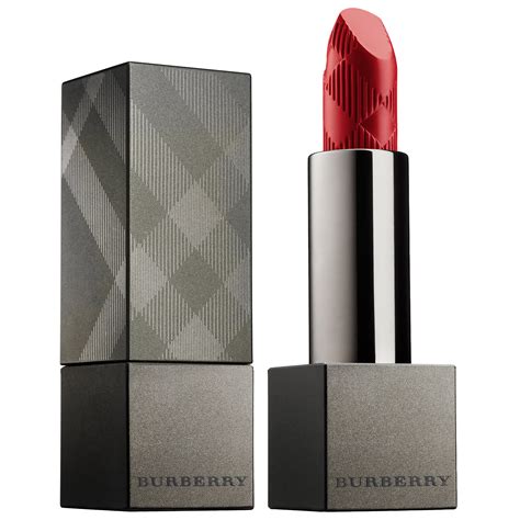 burberry lip velvet poppy red|Burberry lipstick.